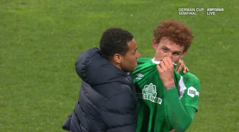 Tyler Adams Consoles Josh Sargent