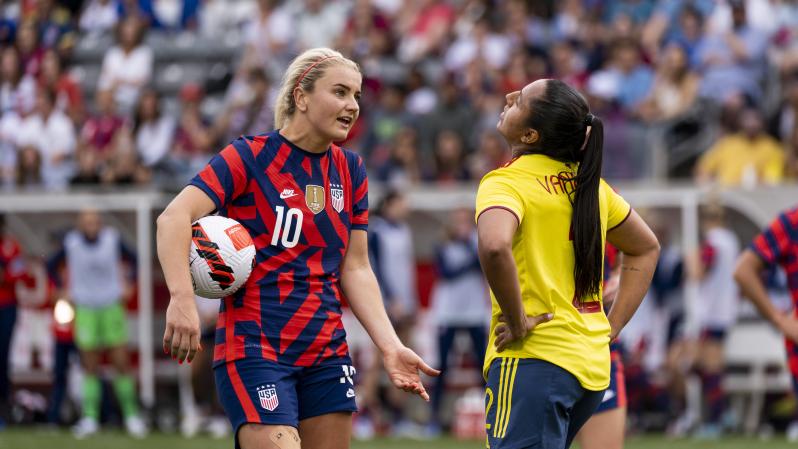 Lindsey Horan of the USWNT