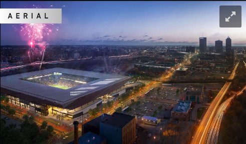 New Crew Stadium aerial