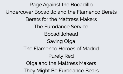 Atletico band names