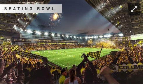 New Crew Stadium inside