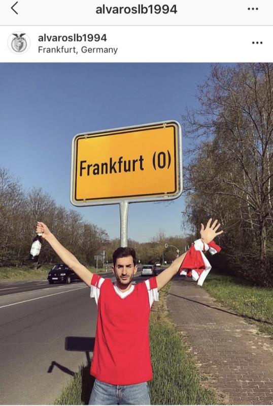 Benfica in Frankfurt