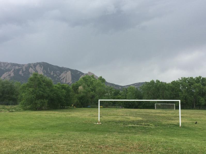 Soccer field at Creekside Elementary