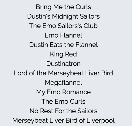 Liverpool band names