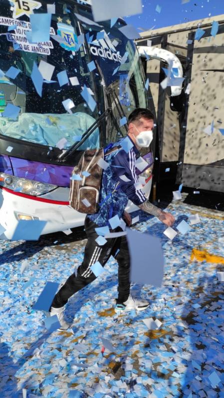 Lionel Messi celebration