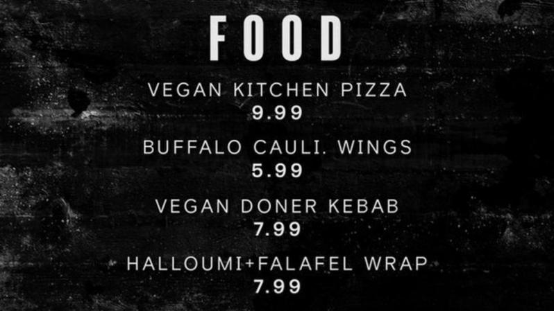 Chelsea FC's Vegan Menu