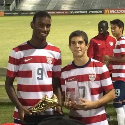 Haji Wright and Christian Pulisic