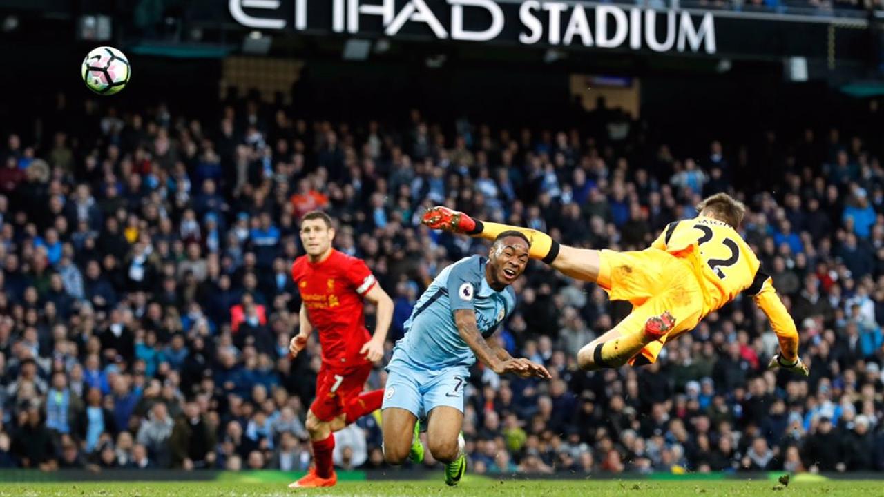 Raheem Sterling Attempt Saved