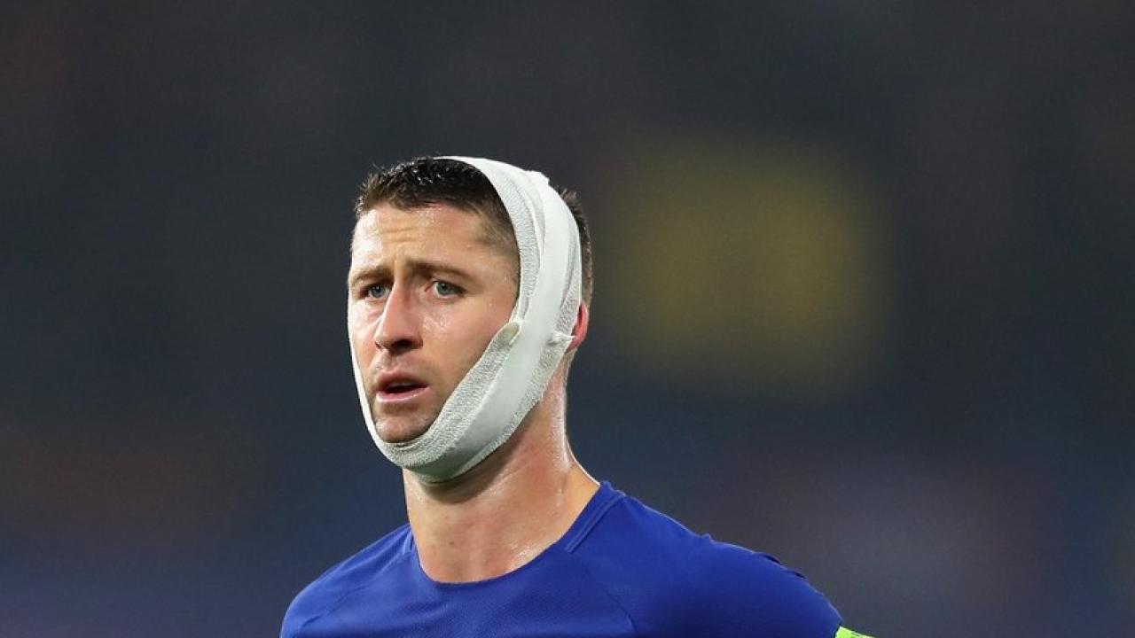 Gary Cahill Head Wrap Champions League