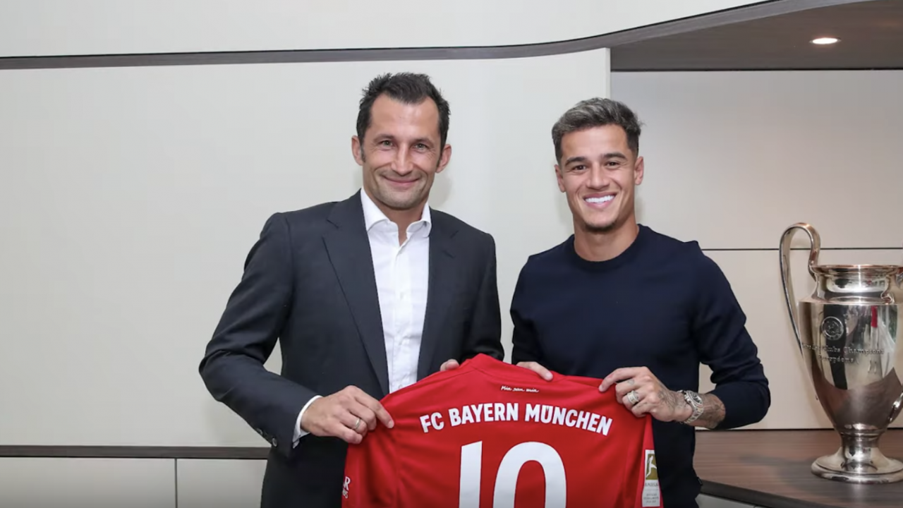 Coutinho On Loan To Bayern Munich From Barcelona