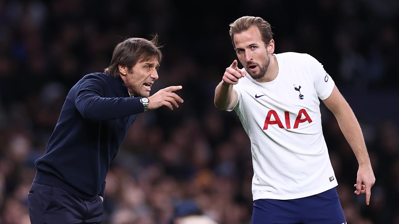 Antonio Conte And Harry Kane