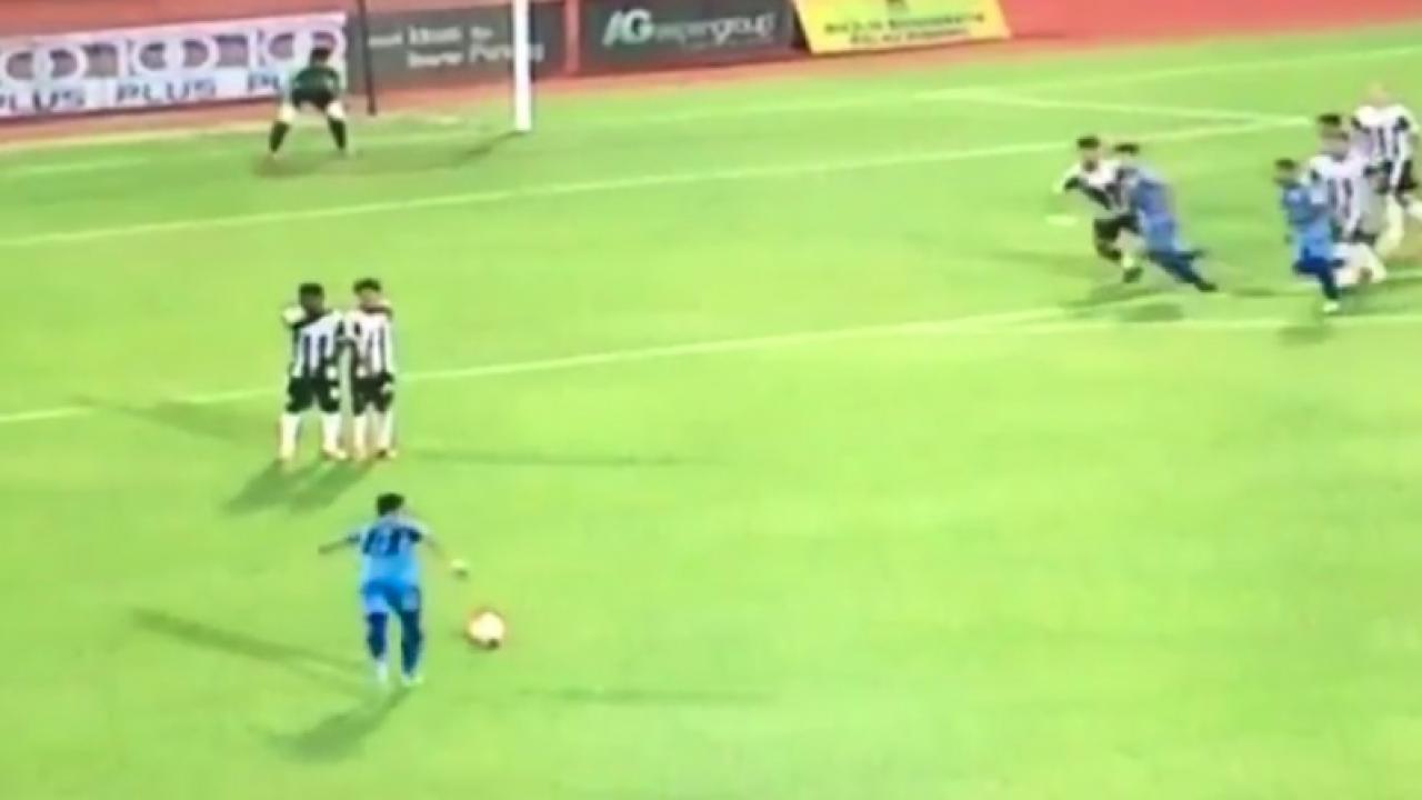 Faiz Subri scored a wonder goal in Malaysia. 