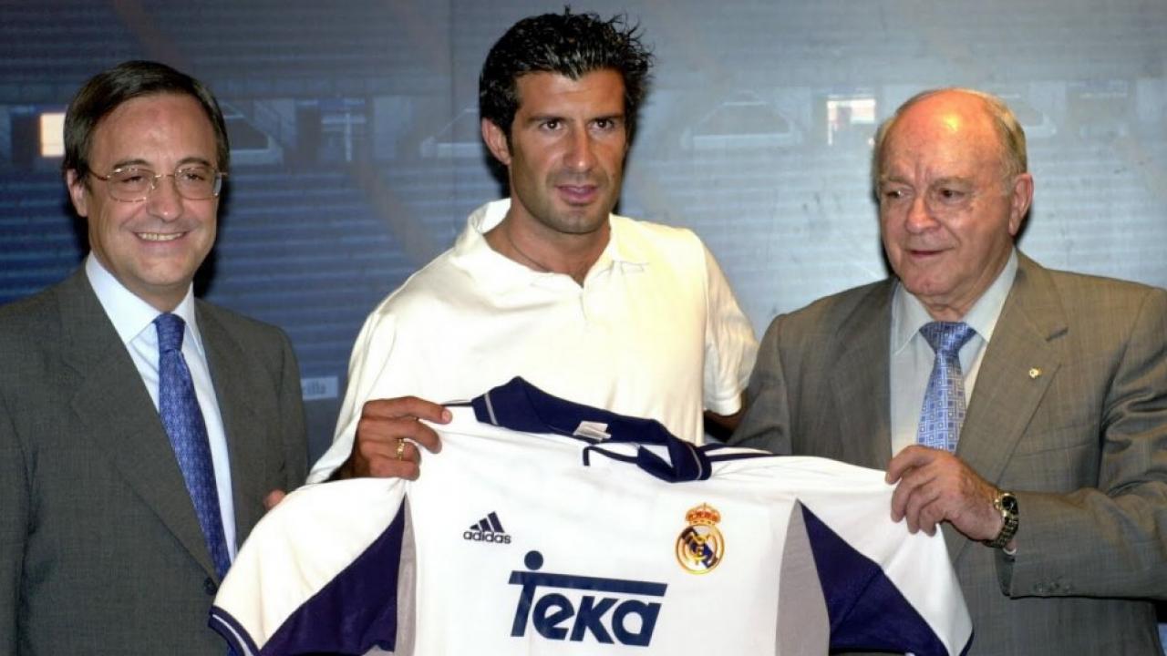 Luis Figo Real Madrid Transfer 