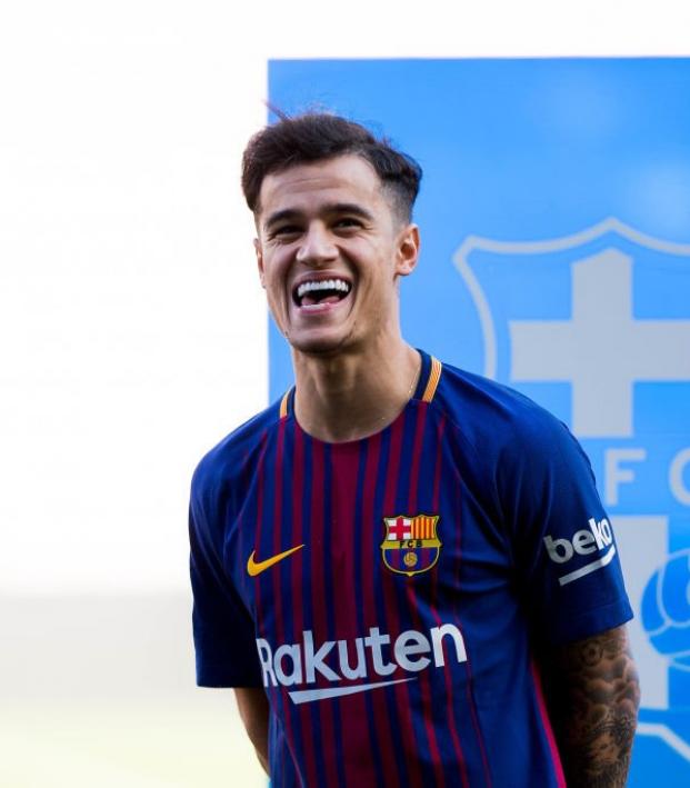 Philippe Coutinho At The Camp Nou