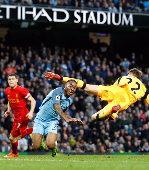 Raheem Sterling Attempt Saved