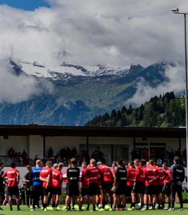 Bayern Leverkusen Training In Austria 