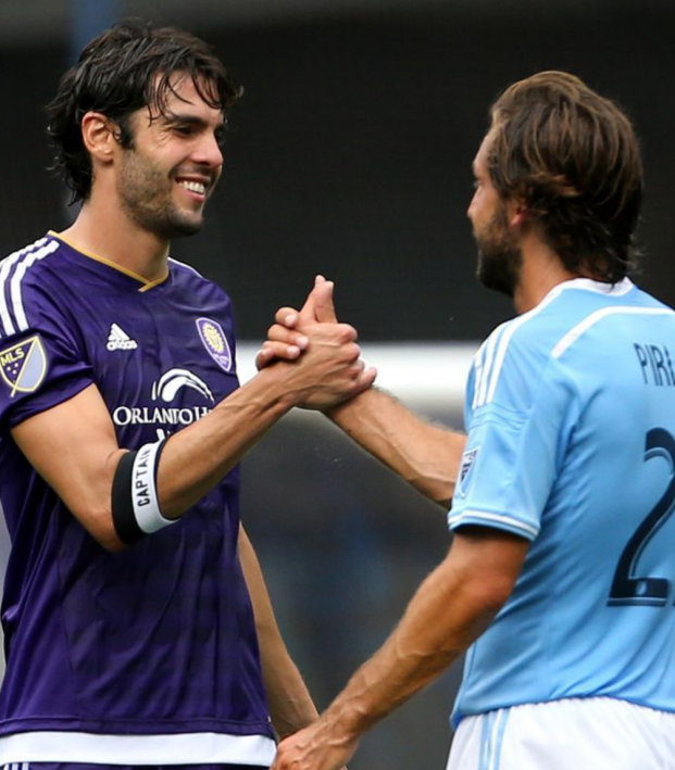 Kaká and Pirlo