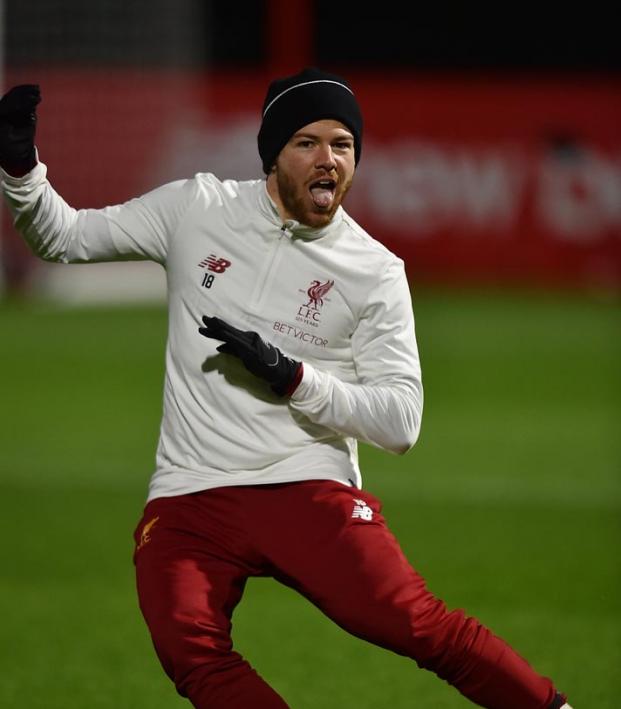 Alberto Moreno Liverpool Training