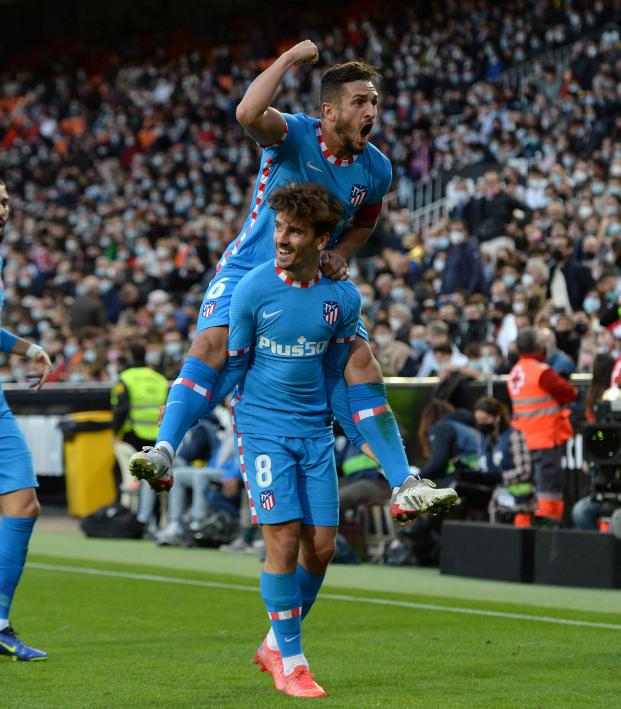 Atlético Vs. Valencia photo