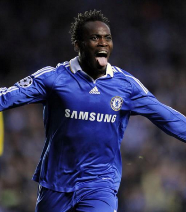 Michael Essien celebration