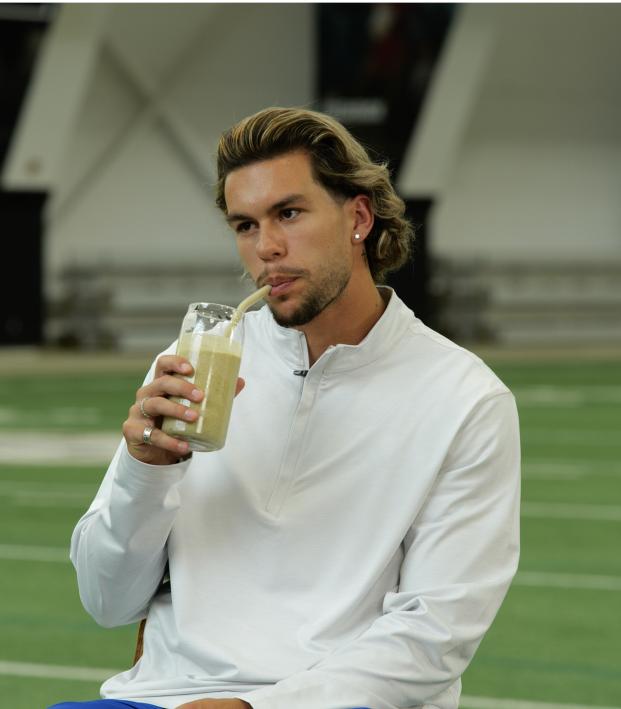 Cade Cowell smoothie