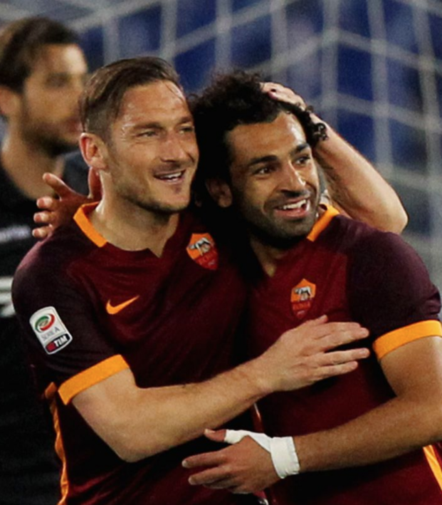 Totti And Salah