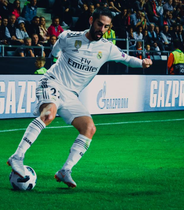 Isco at the UEFA Super Cup