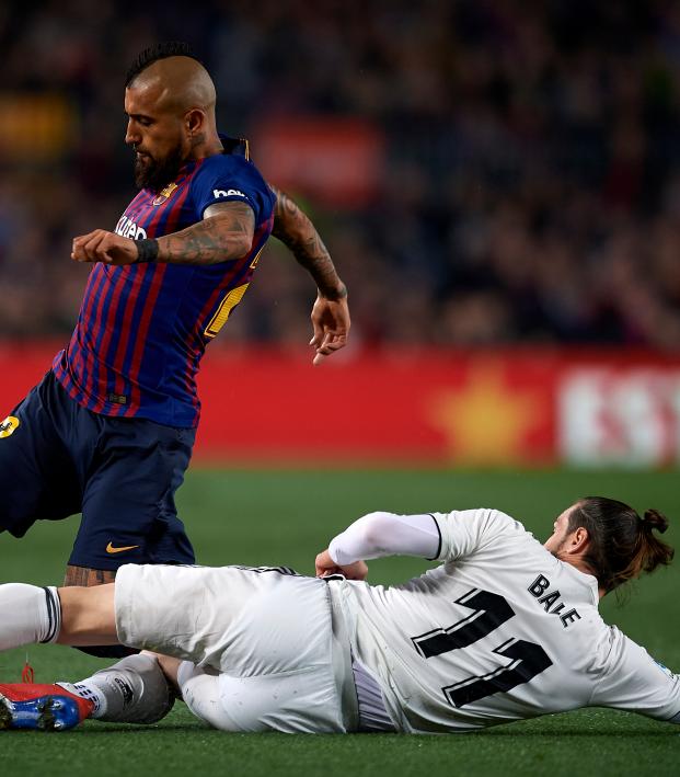 Gareth Bale was left sitting on the bench in Real Madrid's loss  