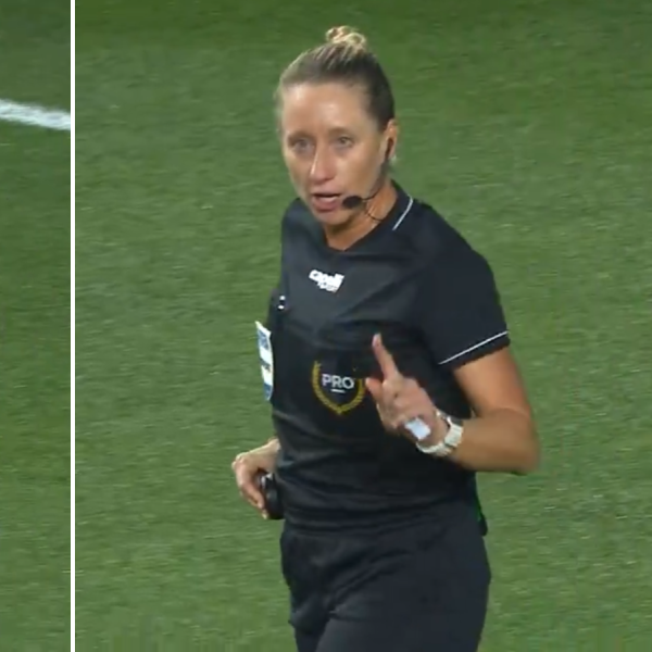 MLS referee "however" VAR announcement in Real Salt Lake-Portland