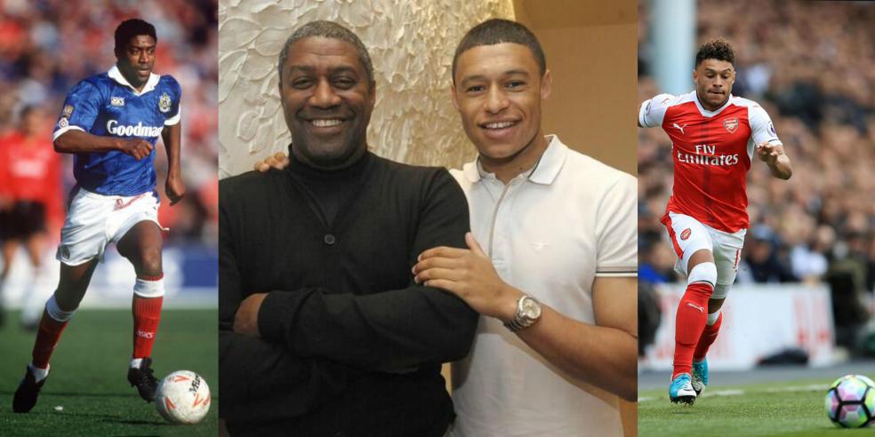 Mark Chamberlain and Alex Oxlade-Chamberlain