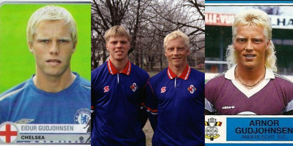 Arnor Gudjohnsen and Eidur Gudjohnsen