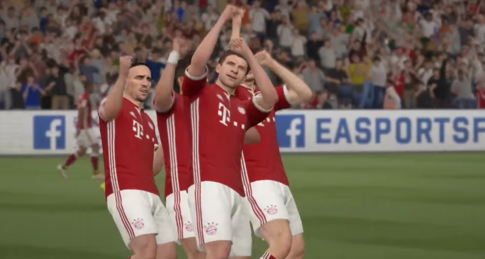 Best Fifa 17 Celebrations - Bayern Munich Celebration 