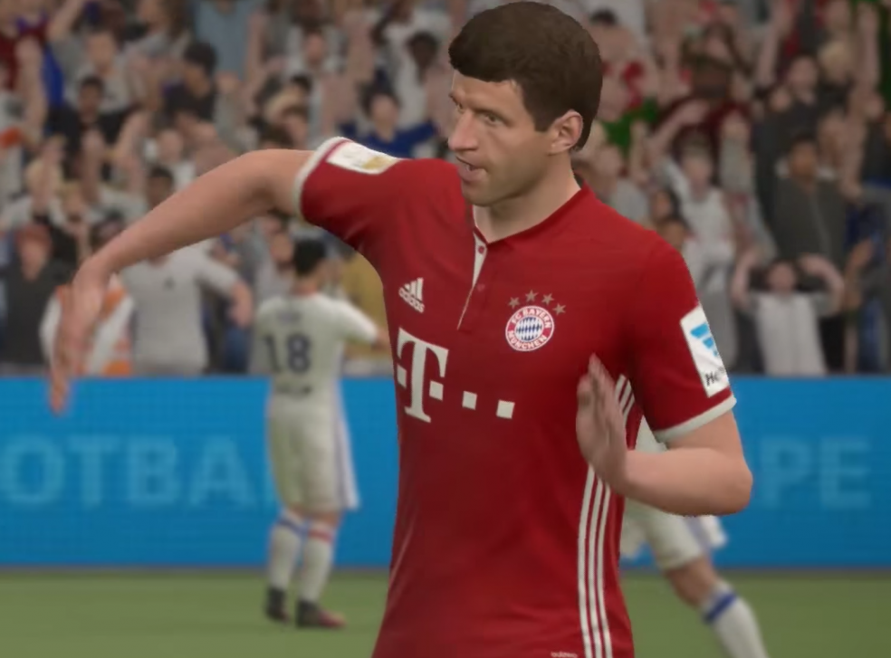 Best Fifa 17 Celebrations - Thomas Muller Celebration 