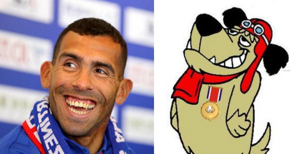 Carlos Tevez Muttley Cartoon