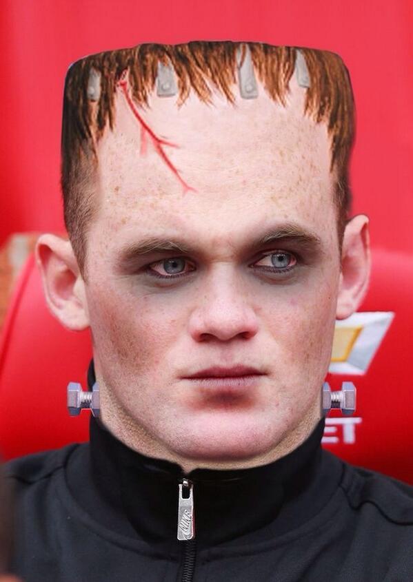 Player Halloween Costume Ideas: Rooney As Frankenstein