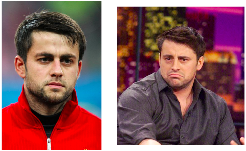 Footballer Celebrity Doppelgängers