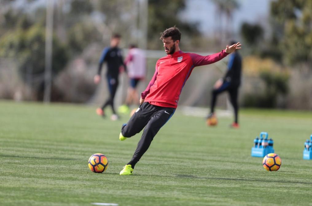 Brad Evans USMNT training camp