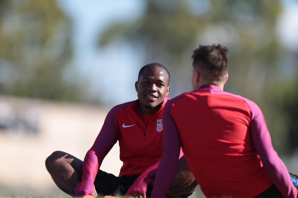 Darlington Nagbe USMNT training camp