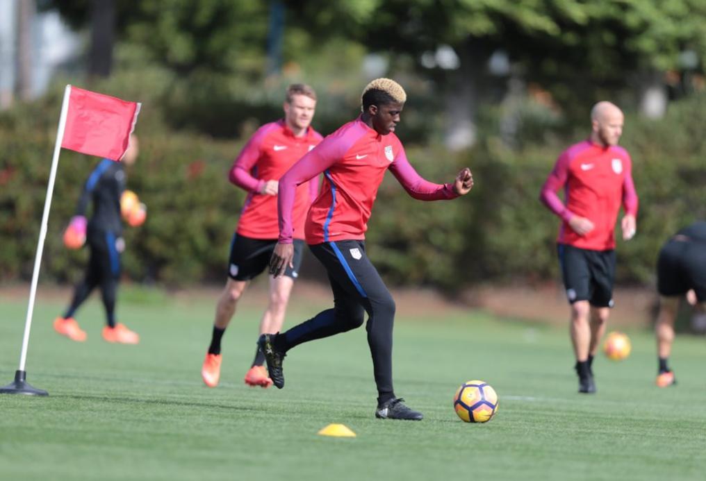 Gyasi Zardes USMNT training camp