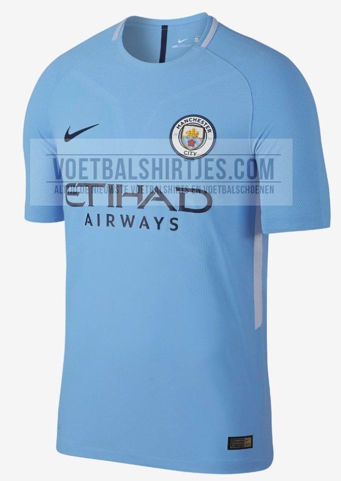 2017-18 Manchester City home kit