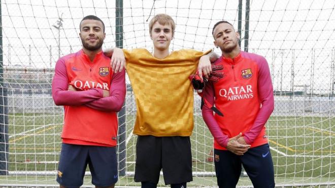 Neymar, Bieber, Rafinha