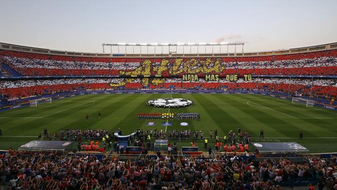 Full House While Atletico Madrid Play Leicester City 