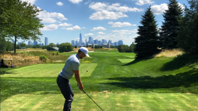 Harry Kane On The Golf Course