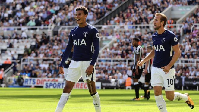 Dele Ali Harry Kane Goal Celebration 