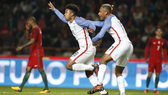 Weston McKennie Debut Goal USMNT