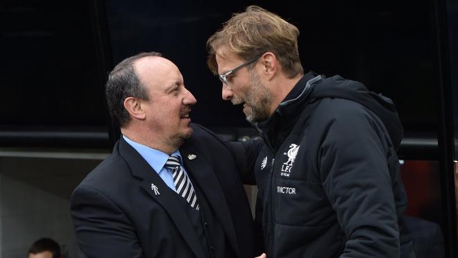 Rafa Benitez and Jurgen Klopp