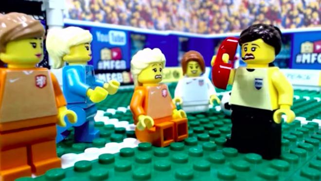 Women's World Cup Final in LEGO