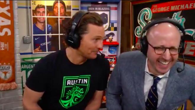 Matthew McConaughey Men in Blazers