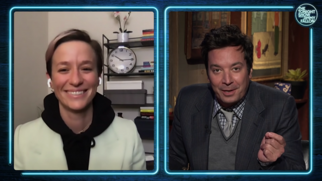 Megan Rapinoe On Fallon