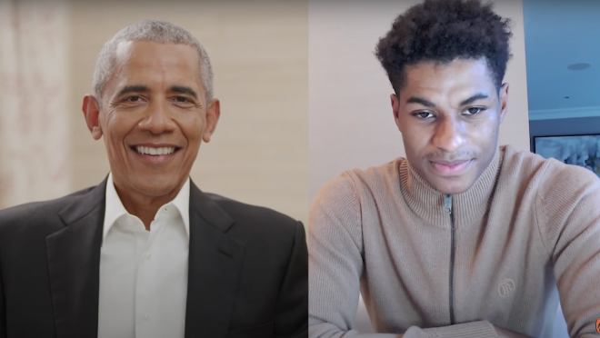 Rashford Meets Obama